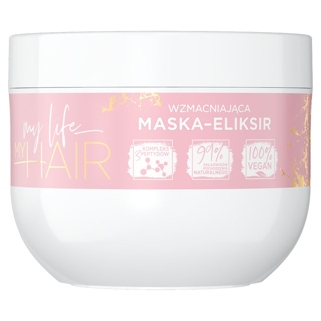Eveline Cosmetics My Life My Hair wzmacniająca maska-eliksir 300ml