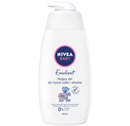 Nivea Baby Emolient kojący żel do mycia ciała i włosów dla dzieci 500ml