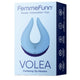 FemmeFunn Volea wibrator łechtaczkowy Light Blue/Dark Purple Base