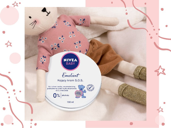Nivea Baby Emolient kojący krem S.O.S dla dzieci 150ml