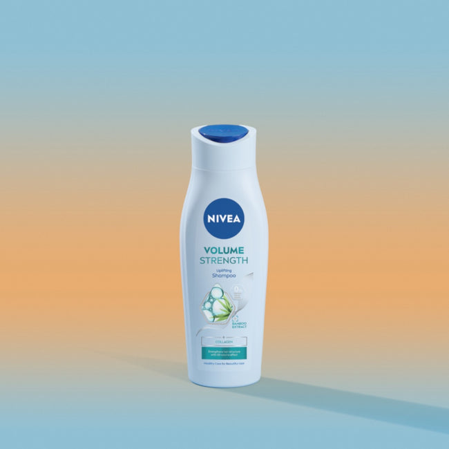 Nivea Volume Strength szampon pielęgnujący do włosów 400ml