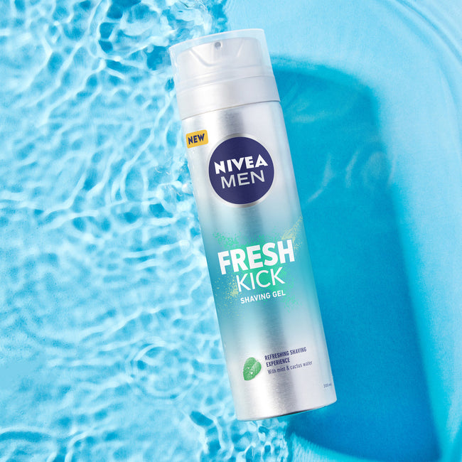 Nivea Men Fresh Kick odświeżający żel do golenia 200ml