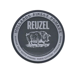 Reuzel Hollands Finest Pomade mocno utrwalająca pomada na bazie wody Black 113g