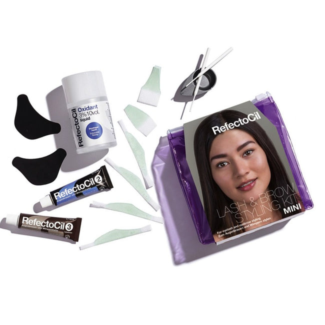 Refectocil Mini Starter Kit zestaw startowy do koloryzacji brwi i rzęs