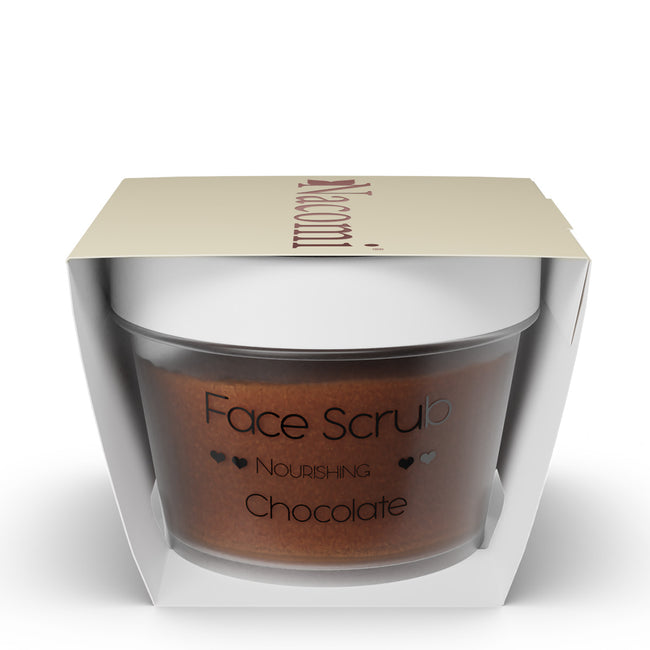 Nacomi Face Scrub peeling odżywczy do twarzy i ust Chocolate 80g