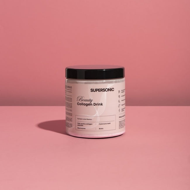 Supersonic Collagen Beauty Drink Porzeczka-Mięta 185g