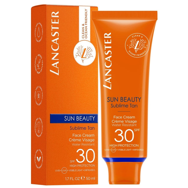 Lancaster Sun Beauty Face Cream SPF30 krem do opalania twarzy 50ml
