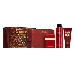 Guess Seductive Red Homme zestaw woda toaletowa spray 100ml + żel pod prysznic 200ml + dezodorant spray 226ml + kosmetyczka