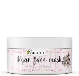 Nacomi Algae Face Mask algowa maska do twarzy przeciwzmarszczkowa Żurawina 42g