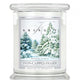 Kringle Candle Średnia świeca zapachowa z dwoma knotami Snow Capped Fraser 411g