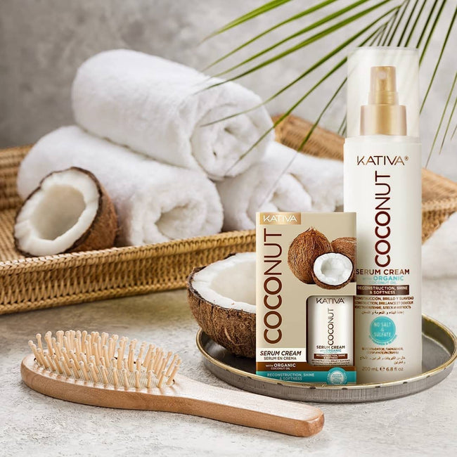 Kativa Coconut Reconstruction Serum Cream kokosowe serum odbudowujące w kremie 200ml