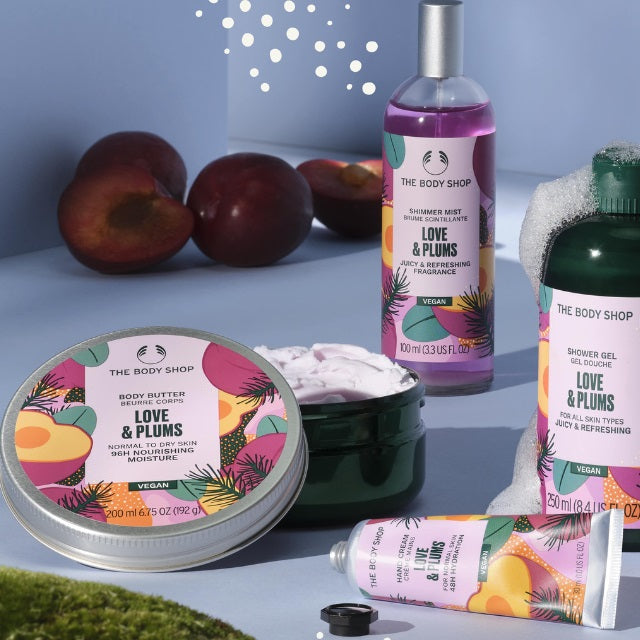 The Body Shop Wegańskie masło do ciała Love & Plums 200ml