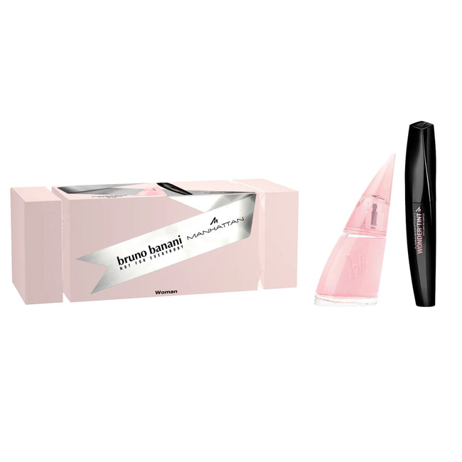 Bruno Banani Woman woda toaletowa spray 30ml + Manhatan Wonder Tint Mascara tusz do rzęs 11ml