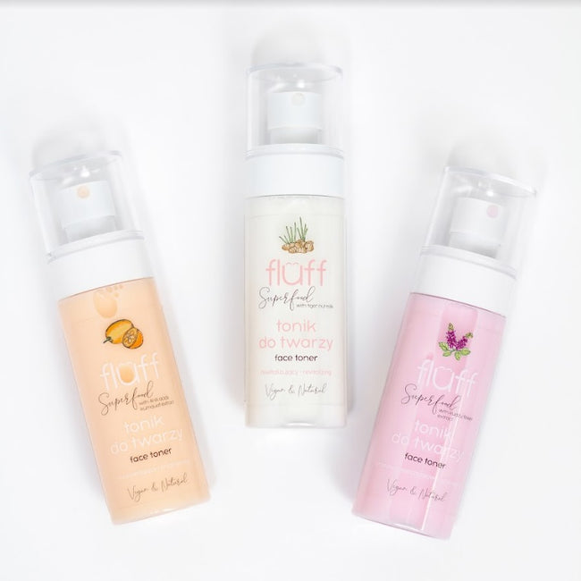 Fluff Superfood Face Toner Revitalizing rewitalizujący tonik do twarzy Mleczko Tygrysie 100ml