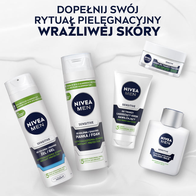 Nivea Men Sensitive łagodząca pianka do golenia 200ml