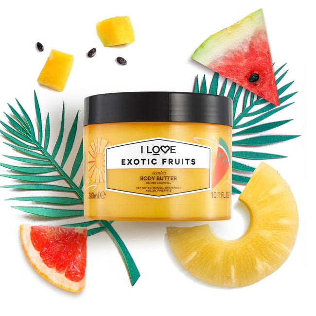 I Love Scented Body Butter nawilżające masło do ciała Exotic Fruits 300ml