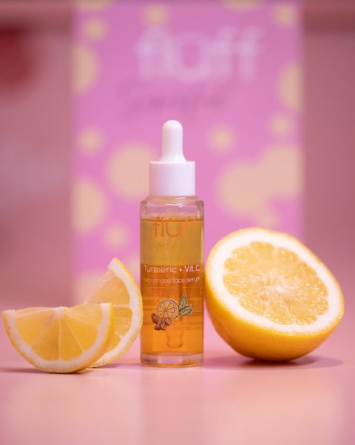 Fluff Two-Phase Face Serum booster dwufazowy do twarzy z witaminą C 40ml