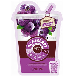 Mediheal Vita Acaiberry Mask rewitalizująca maska w płachcie z jagodami acai 20ml
