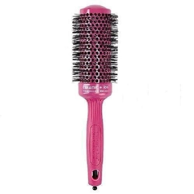 Olivia Garden Thermal Ceramic+Ion Hairbrush ceramiczna szczotka do włosów Pink 45mm
