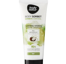 Body Natur Sorbet do ciała nawilżająco-rewitalizujący Olej Kokosowy i Ryż 200ml