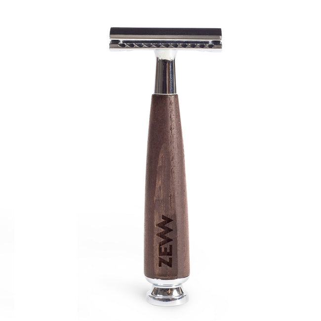 Zew For Men Wet Shaving zestaw maszynka do golenia + pędzel do golenia + miseczka + stojak na pędzel i maszynkę + mydło do golenia 85ml