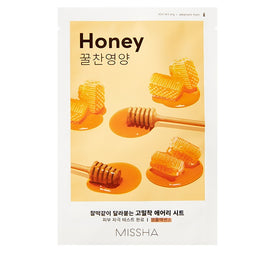 Missha Airy Fit Sheet Mask rozświetlająco-odżywcza maseczka w płachcie z miodem Honey 19ml