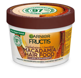 Garnier Fructis Macadamia Hair Food wygładzająca maska do włosów suchych i niesfornych 400ml