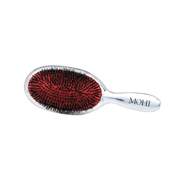 MOHI Bristle & Nylon Spa Brush owalna szczotka do włosów z włosia dzika Large