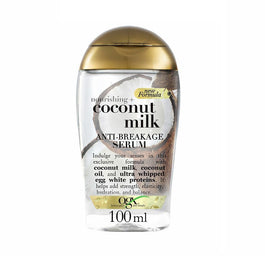 OGX Nourishing + Coconut Milk Anti-Breakage Serum odżywcze serum wzmacniające włosy 100ml
