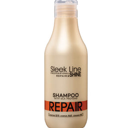 Stapiz Sleek Line Repair Shampoo szampon z jedwabiem do włosów zniszczonych 300ml