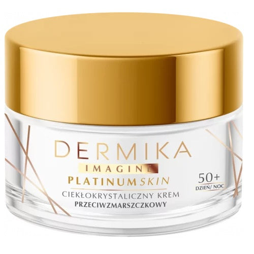 Dermika Imagine Platinum Skin ciekłokrystaliczny krem przeciwzmarszczkowy 50+ 50ml