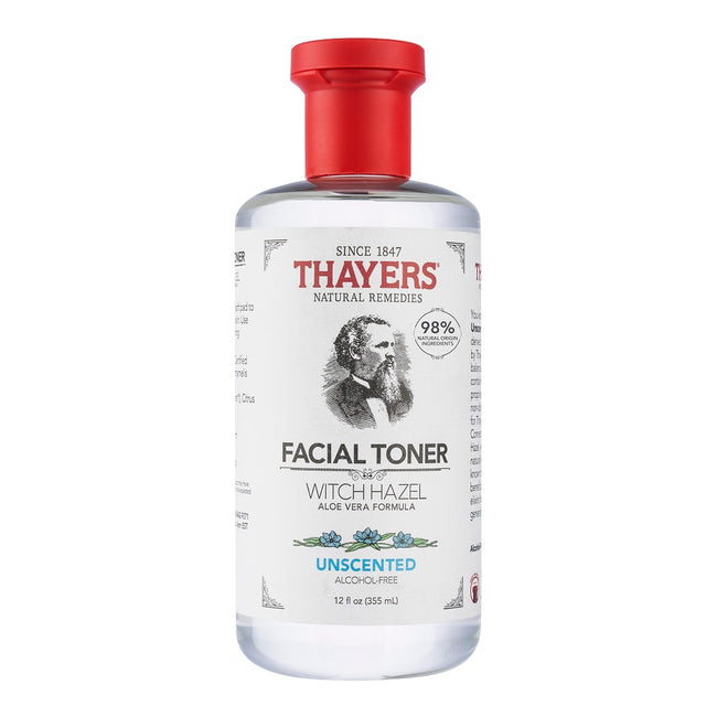 Thayers Bezzapachowy bezalkoholowy tonik do twarzy z aloesem i oczarem wirginijskim 355ml