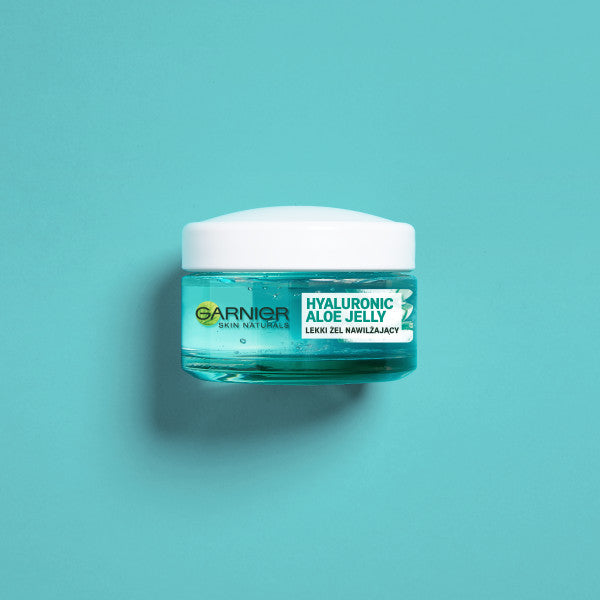 Garnier Hyaluronic Aloe Jelly lekki żel nawilżający do skóry normalnej i mieszanej 50ml