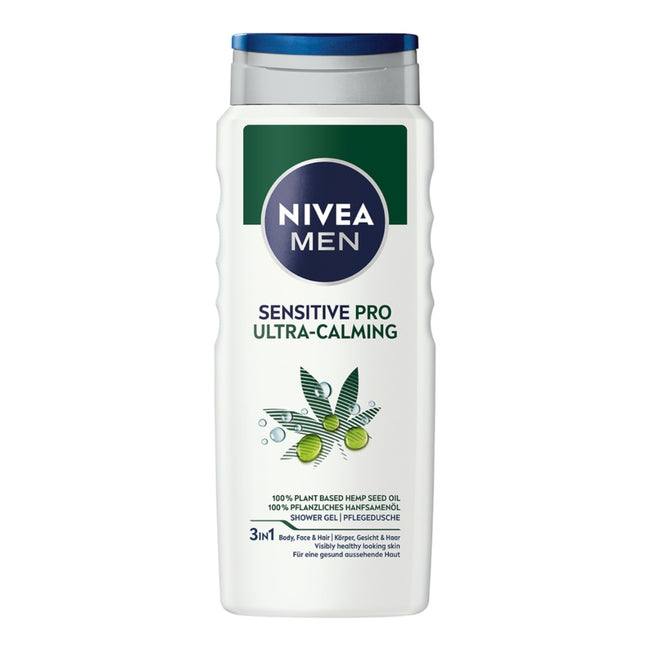 Nivea Men Sensitive Pro Ultra-Calming żel pod prysznic dla mężczyzn 500ml