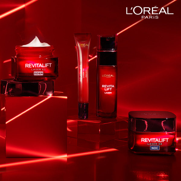 L'Oreal Paris Revitalift Laser X3 krem anti-aging o potrójnym działaniu na noc 50ml