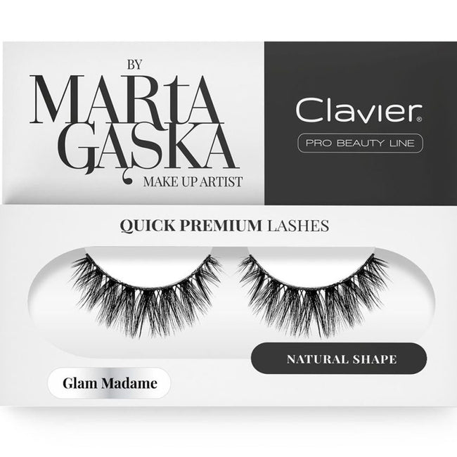 Clavier Quick Premium Lashes rzęsy na pasku Glam Madame 829