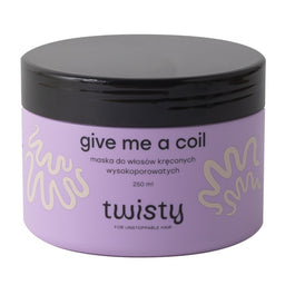 Twisty Give Me A Coil maska do włosów kręconych wysokoporowatych 250ml