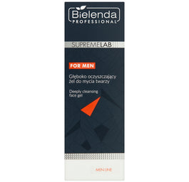 Bielenda Professional SupremeLab Men Line głęboko oczyszczający żel do mycia twarzy 200ml