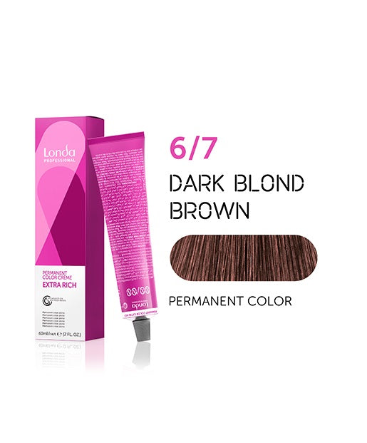 Londa Professional Permanent Color Creme permanentna farba do włosów 6/7 60ml