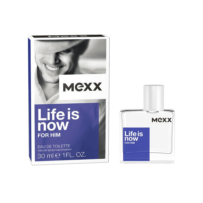 Mexx Life is Now for Him woda toaletowa spray 30ml