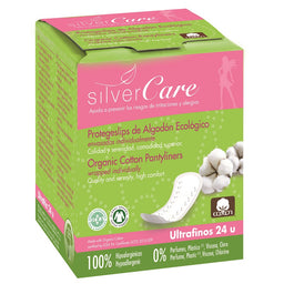 Masmi Silver Care ultracienkie wkładki higieniczne z bawełny organicznej 24szt