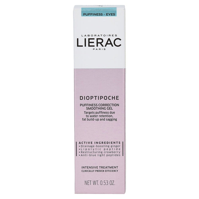 LIERAC Dioptipoche wygładzający żel korygujący obrzęki pod oczami 15ml