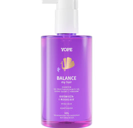 Yope Balance My Hair szampon do przetłuszczającej się skóry głowy z kwasami 300ml