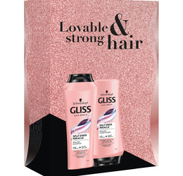 Gliss Kur Split Ends Miracle zestaw szampon do włosów 250ml + odżywka do włosów 200ml