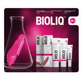 BIOLIQ 35+ zestaw krem cery mieszanej 50ml + krem na noc 50ml + krem pod oczy 15ml