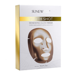 SunewMed+ Youth Shot Renewing Glow Mask rozświetlająca maska w płachcie 6x25g