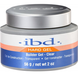 IBD Hard Builder Gel UV żel budujący Clear 56g