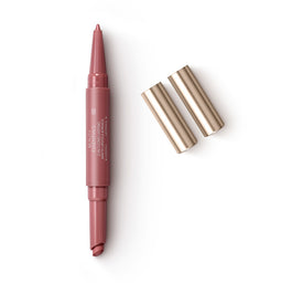 KIKO Milano Beauty Essentials 2-In-1 Long Lasting Matte Lipstick & Pencil matowa pomadka i kredka o trwałości do 8h 02 Hearty Brown 0.9g