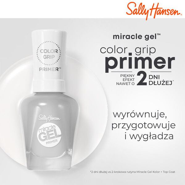 Sally Hansen Miracle Gel Color Grip Primer baza pod lakier do paznokci utrwalająca kolor 14.7ml