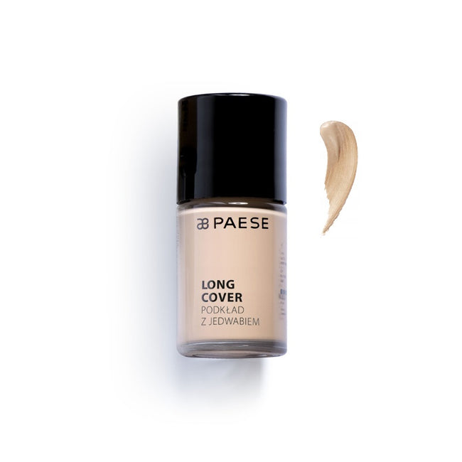 Paese Long Cover Foundation podkład z jedwabiem do skóry suchej 03N Naturalny 30ml